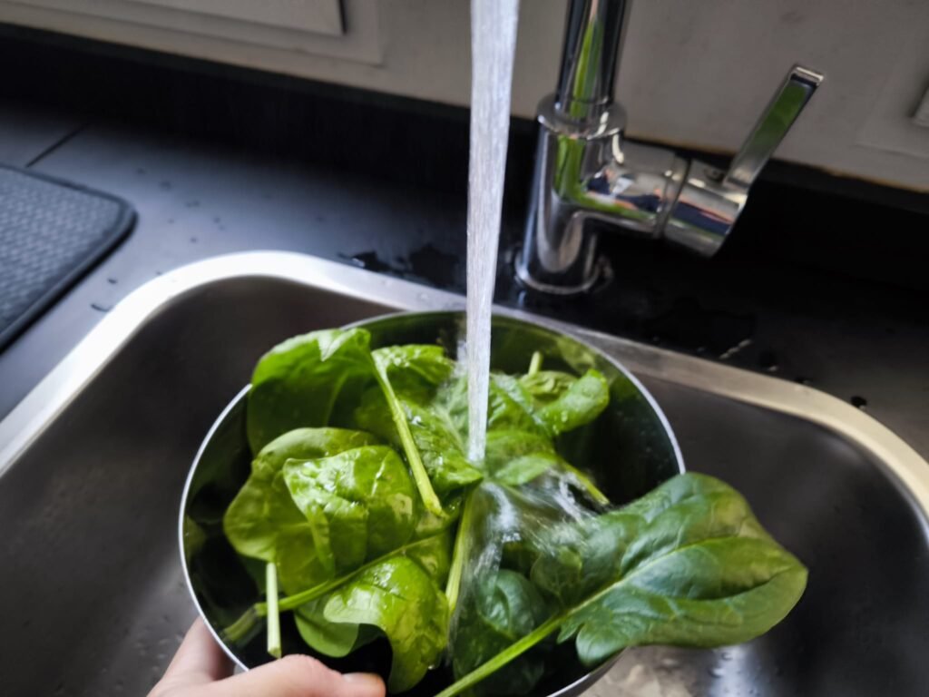 🥗 Cómo hacer una Ensalada de Espinacas de mi Huerto Urbano, con tomates y atún 🥗 13