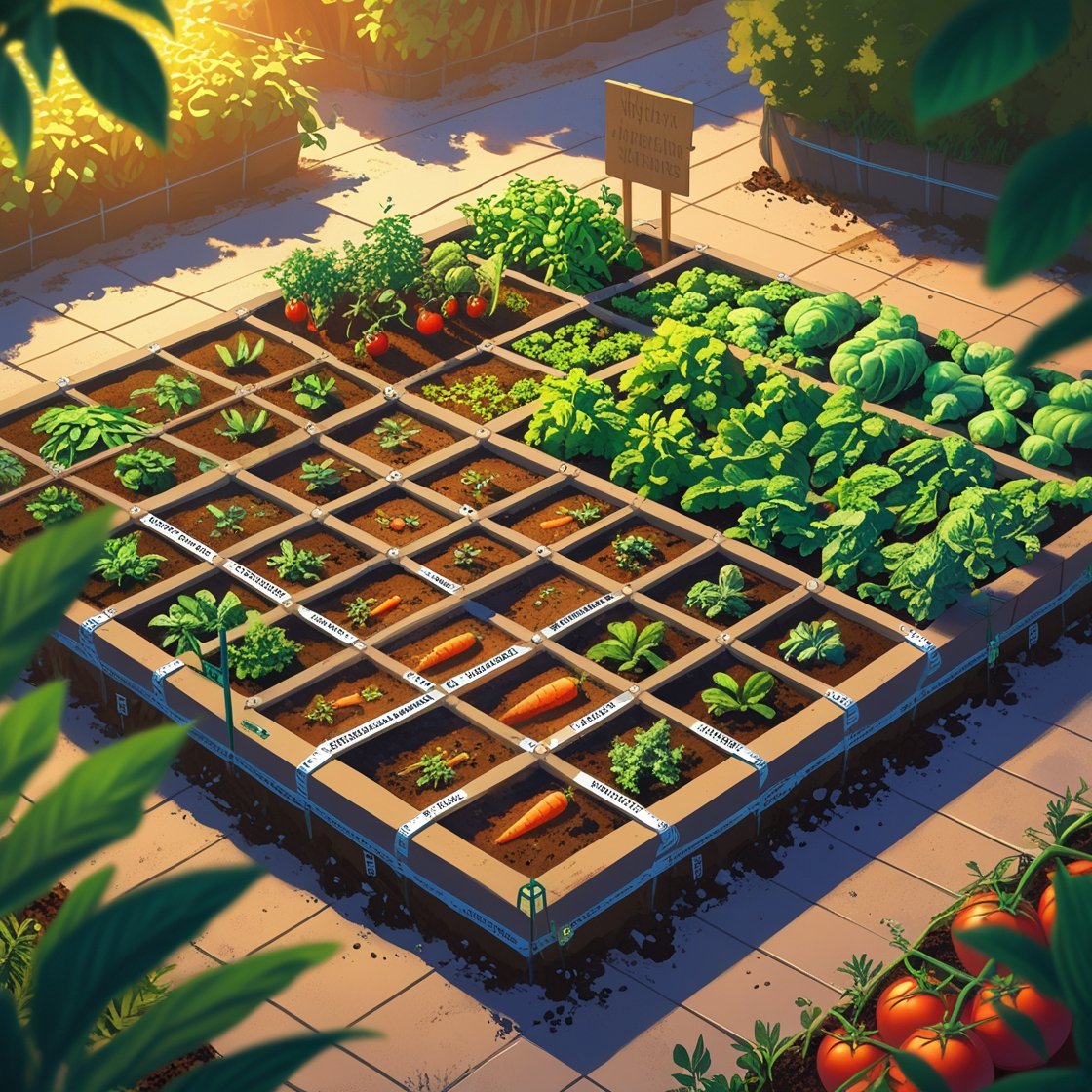Square Foot Gardening En Mesa De Cultivo M todo F cil square-foot-gardening-en-mesa-de-cultivo-m-todo-f-cil