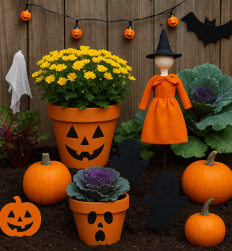 Huerto urbano Halloween
